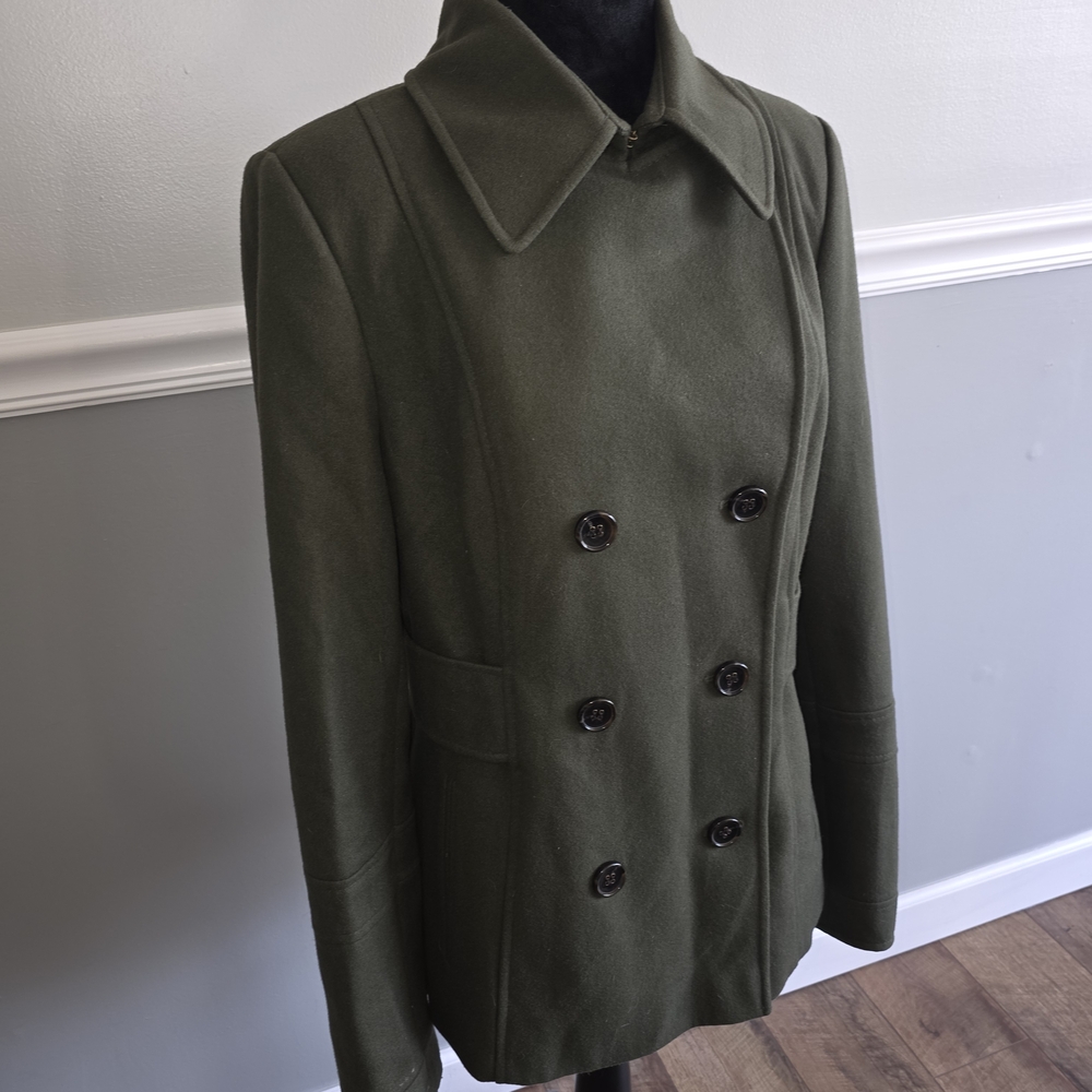 Victoria's Secret Olive Pea Coat